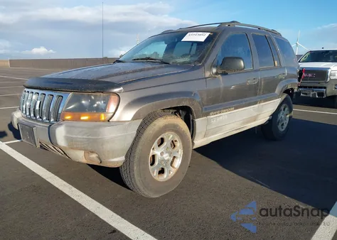 2000 Jeep Grand Cherokee Laredo из США, поврежденный, VIN 1J4G248N1YC172591